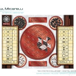 COPY 🇺🇦 DaVinci's Challenge Board Game New
